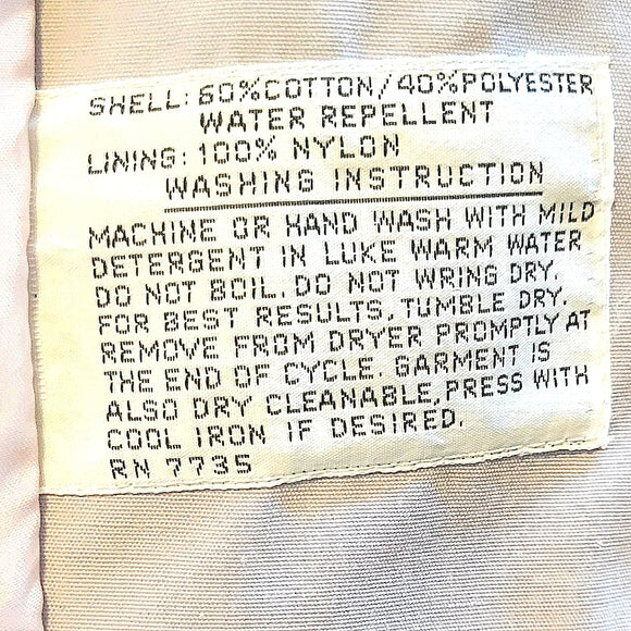 CLASSIC VINTAGE *RARE* ✨ Casper Dusty Rose Trench Coat Chic Winter Class