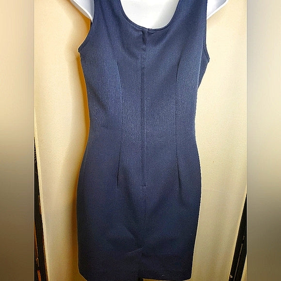 👗✨ MM by Michelle Navy Sheath Dress | Classic Work-to-Dinner ✨👗