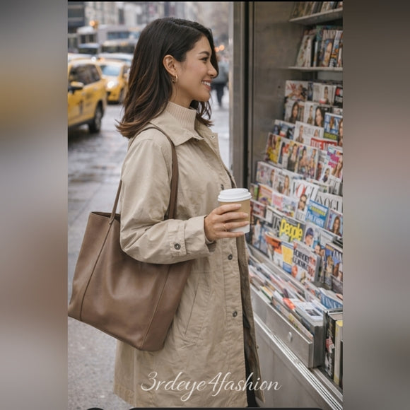 Vintage London Fog Beige Trench Coat Classic Straight Cut Cold Weather Chic 🧥✨