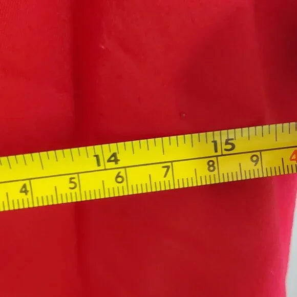 CALVIN KLEIN ❤️ Classic Red Midi Dress Sz 12 Work to Evening Elegance ✨🔥 Calvin Klein