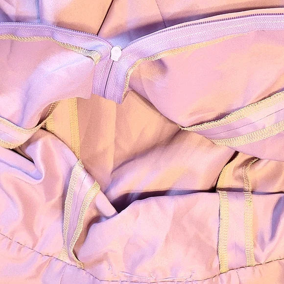 🌸 Vintage Jessica McClintock Lavender Elegance Rosette Waist Garden Party Gown