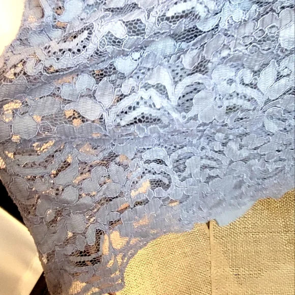 NWT David’s Bridal Lace Halter Dress 🤍 Beach Wedding • Bridesmaid