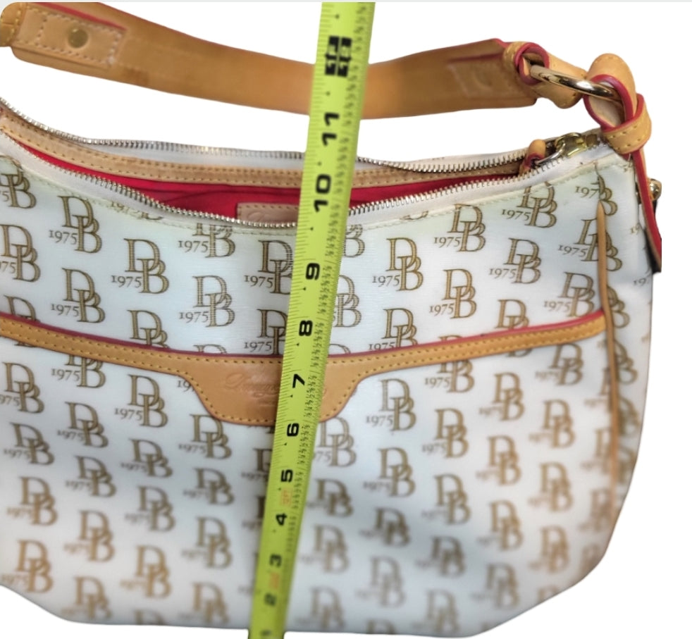 Authentic Dooney & Bourke 1975 retro anniversary shoulder bag and matching wallet set ♥️